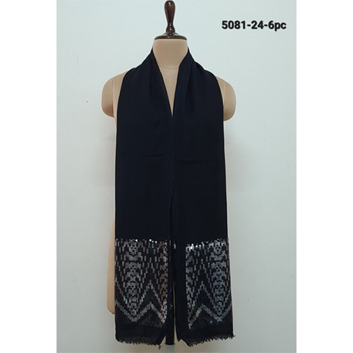 Silk Wool Sequin Work Stoles