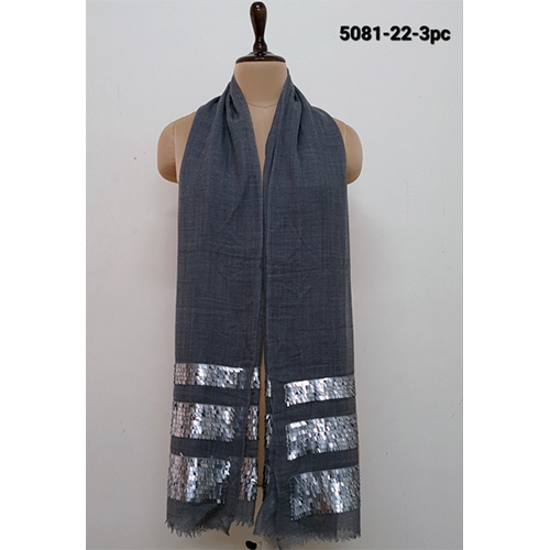 Silk Wool Sequin Work Stoles