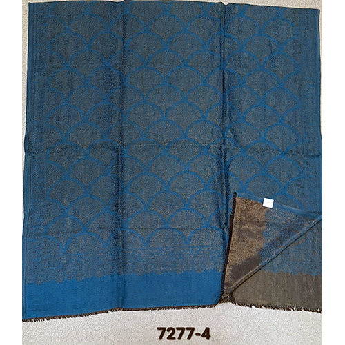 Merino Wool Reversible Jacaurd Moon Light Shawls