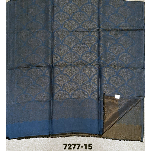 Merino Wool Reversible Jacaurd Moon Light Shawls