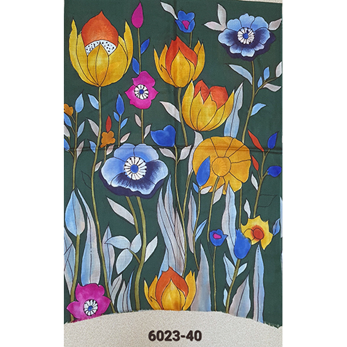 Merino Wool Brush Painted Stoles