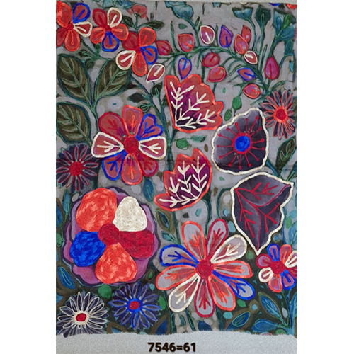 Pure Wool Digital And Aari Work Stoles