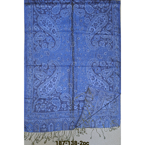 100% Silk Jamawar Stoles
