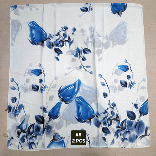 Satin Silk Printed Stoles