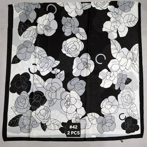 Satin Silk Printed Stoles