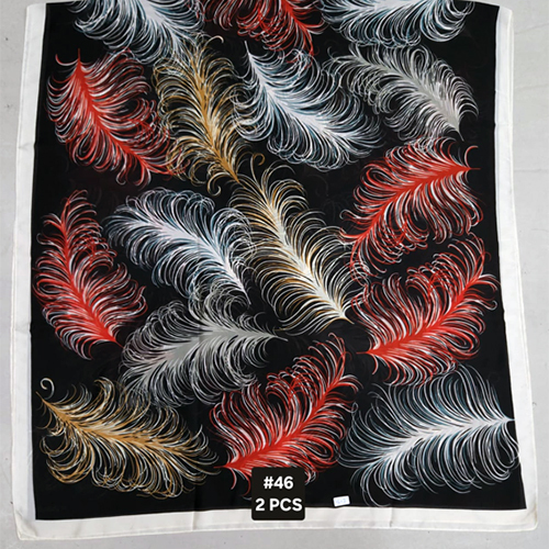 Satin Silk Printed Stoles