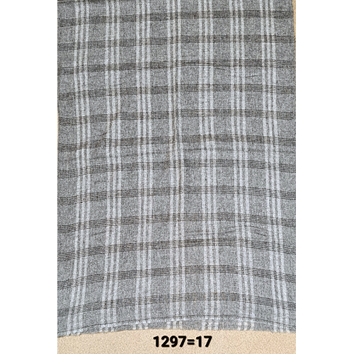 Wool Blended Check Stripe Stoles