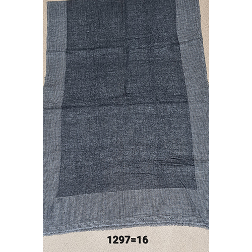 Wool Blended Check Stripe Stoles