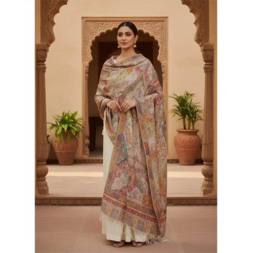 100% Silk Kani Shawldupatta