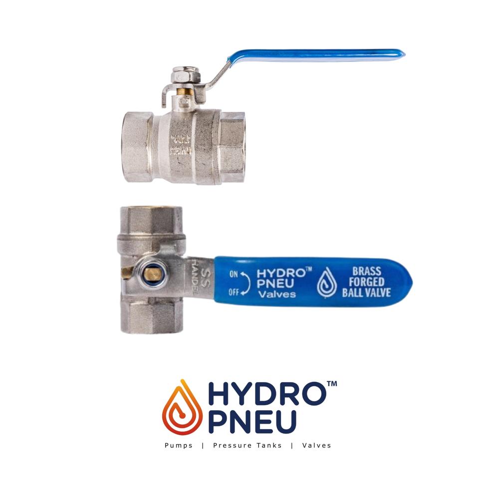 40mm HydroPneu Brass Ball Valve (BV)