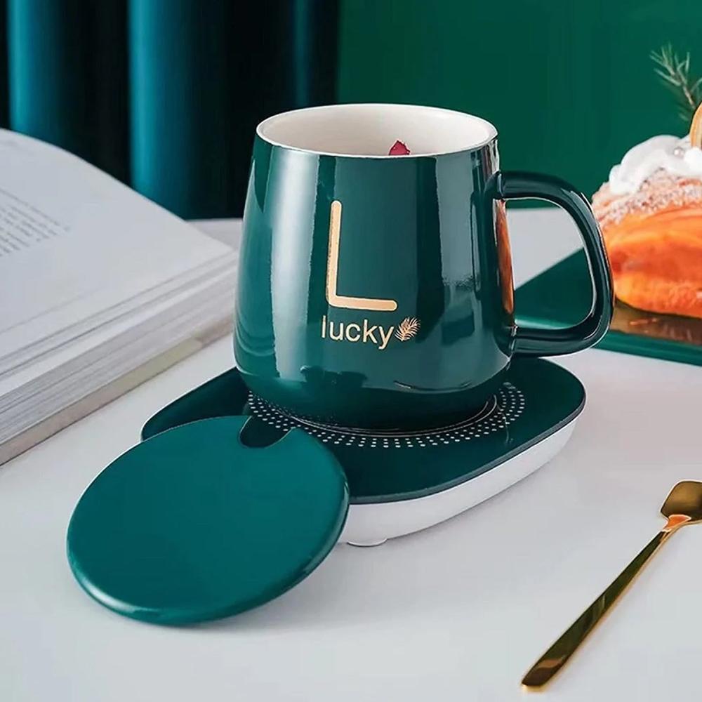 USB Coffee Mug Heater  Electric Cup Warmer (1 Set)