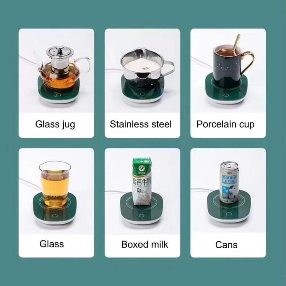 USB Coffee Mug Heater  Electric Cup Warmer (1 Set)
