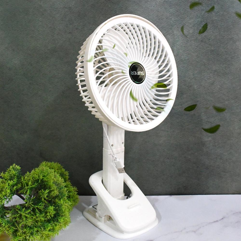 Multifunctional USB Desk Fan  1 Pc (On / Off Switch Not Provided)