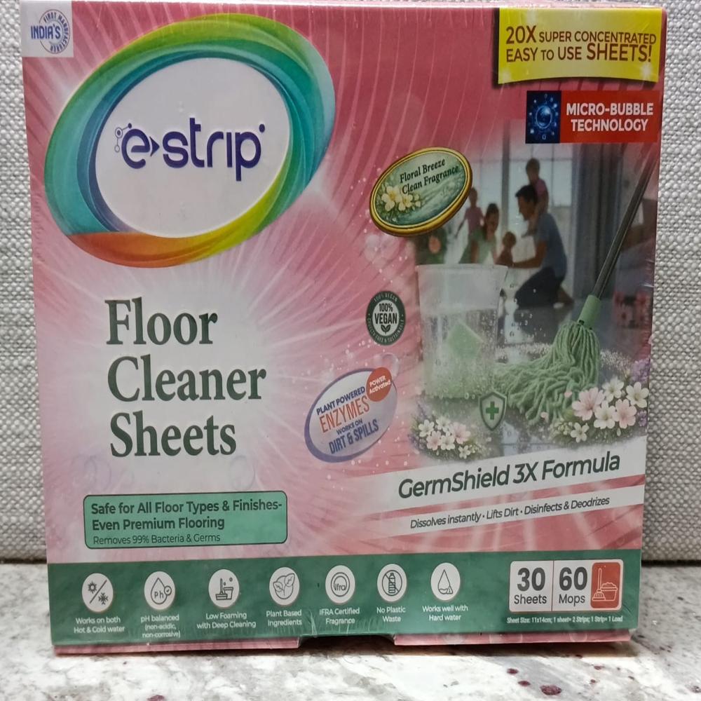 Floor Cleaner Sheets - Boiling Point: 110