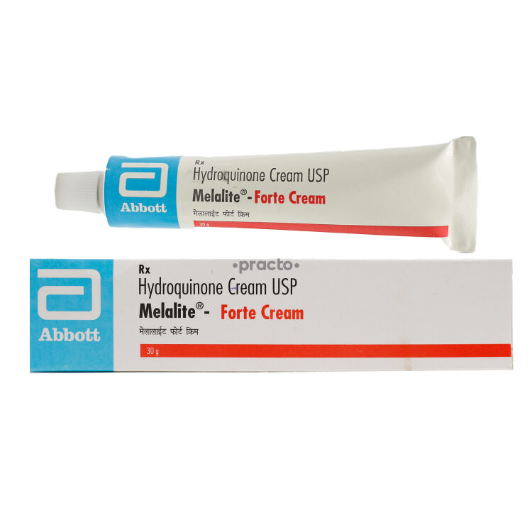 Melalite Forte Cream, Hydroquinone Skin Lightening Cream
