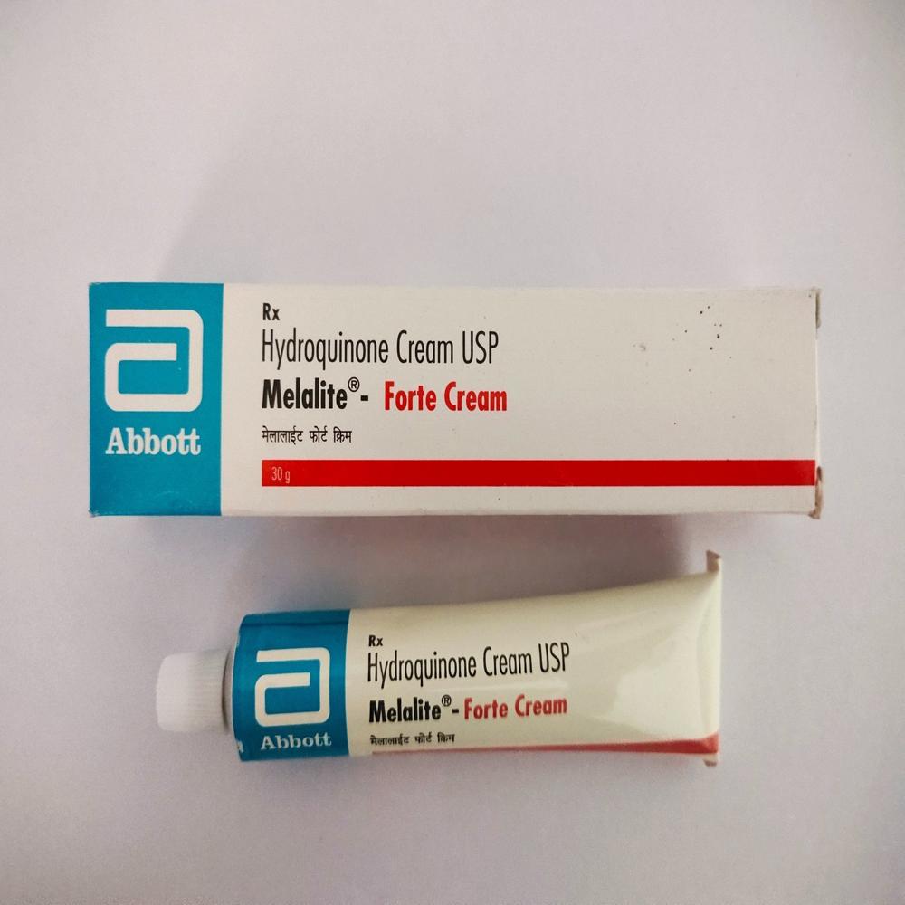 Melalite Forte Cream, Hydroquinone Skin Lightening Cream