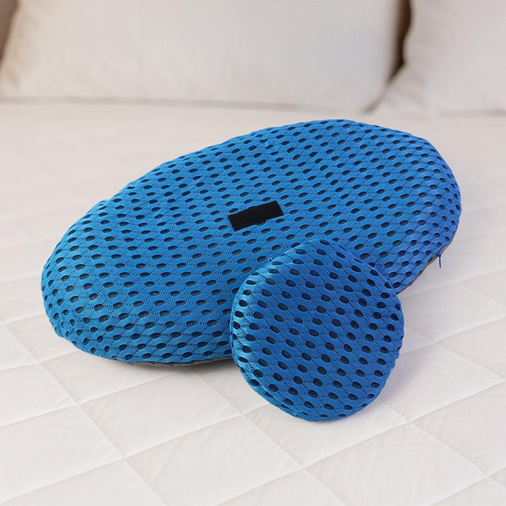 Ergonomic Orthopedic Back Support Pillow (18 x 9 Inch / 1 Pc)