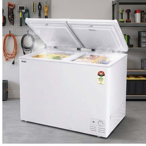 Haier Deep Freezer - Color: White