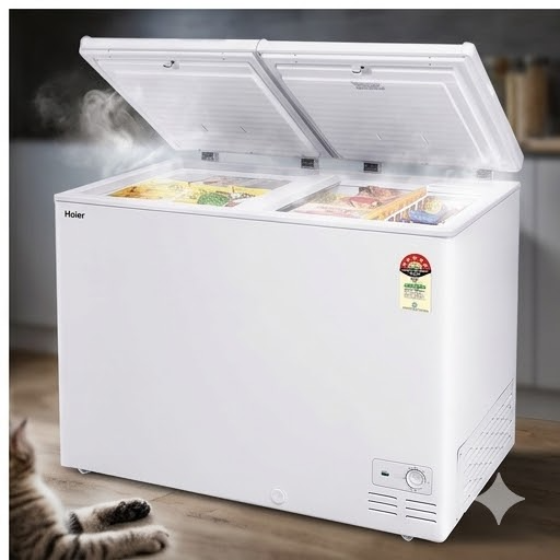 Haier Deep Freezer - Color: White
