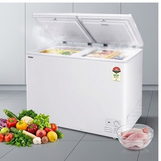 Haier Deep Freezer - Color: White