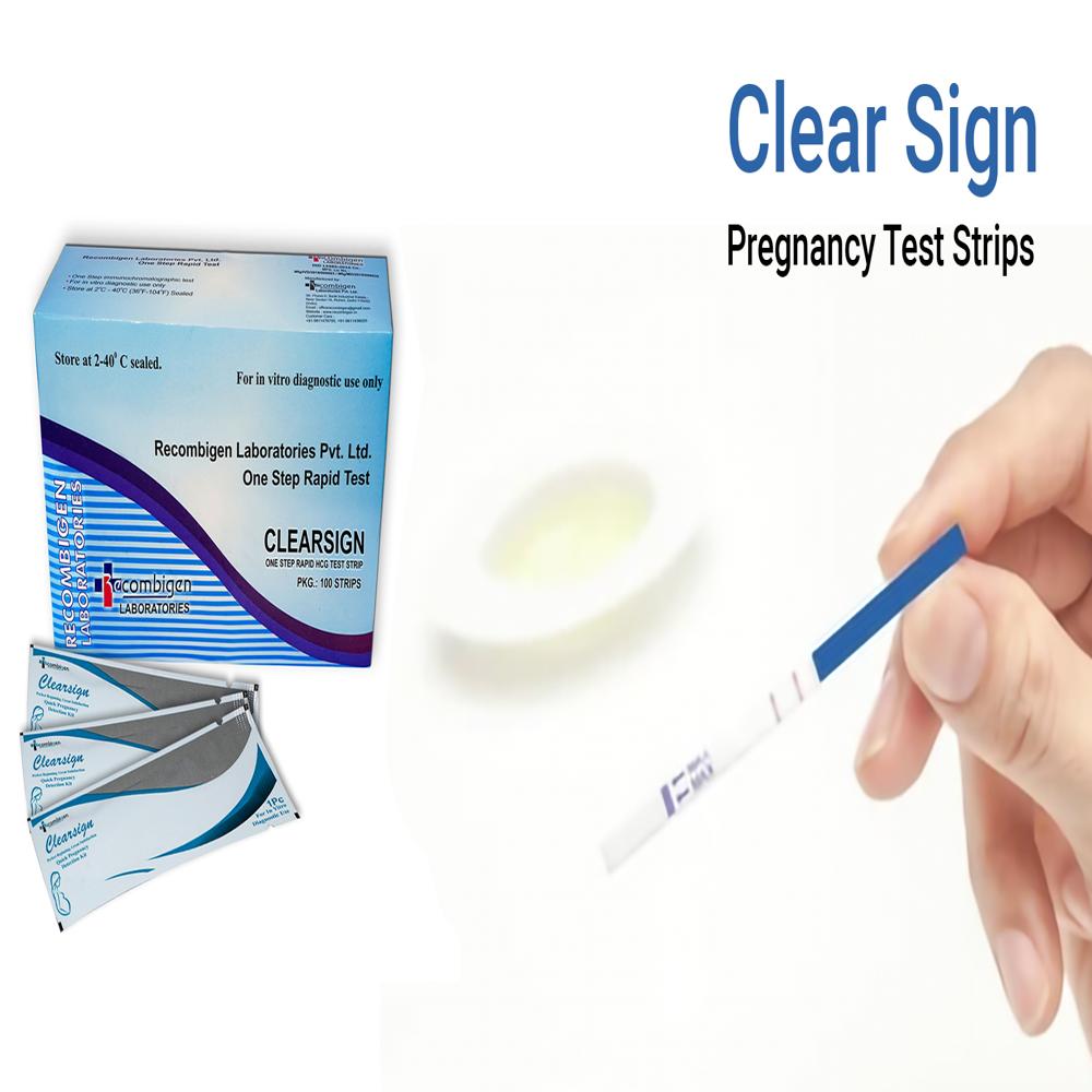Pregnancy Test Strips - Shelf Life: 1-3 Years