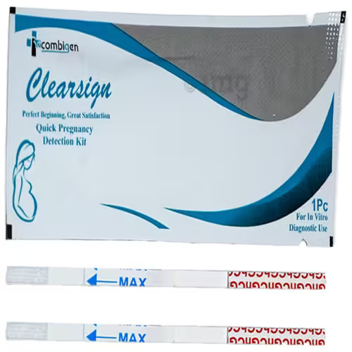 Pregnancy Test Strips - Shelf Life: 1-3 Years