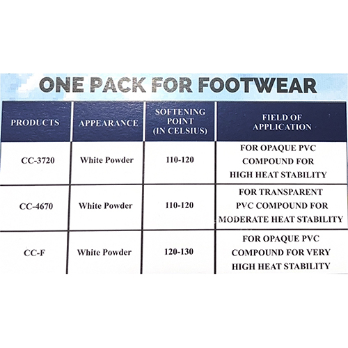 PVC Stabilizer for Shoes