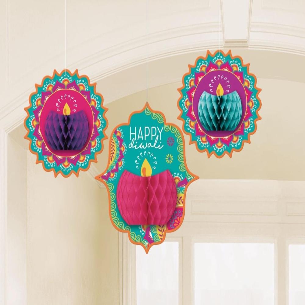 Honeycomb Diya For Diwali Decoration