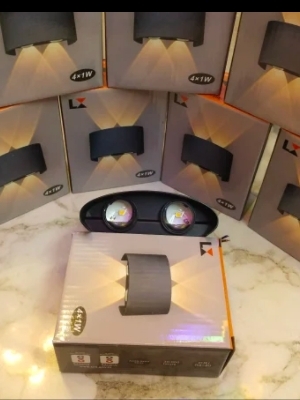 Led updown light 2+2 bk ww