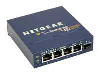 Netgear En104tp 4-port 10 Mbps Ethernet Hub Rj-45 With Uplink Button - Cable Length: Maximum 100 Meters (category 5 Twisted-pair Cable)
