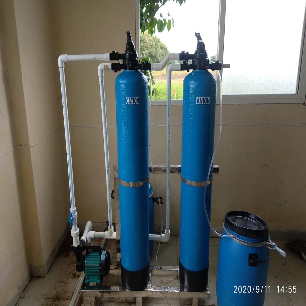 Industrial Dm Plant - Capacity: 1000 Ltr