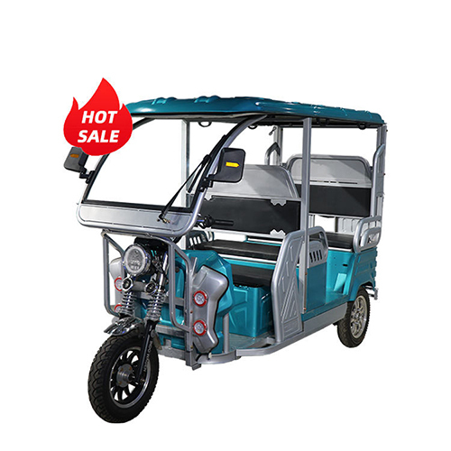 Open Body Electric Passenger Tricycle Cargo Rickshaw - Reinforced Mild Steel Frame, 1000W Motor, 48V/120Ah Battery, Dual Purpose