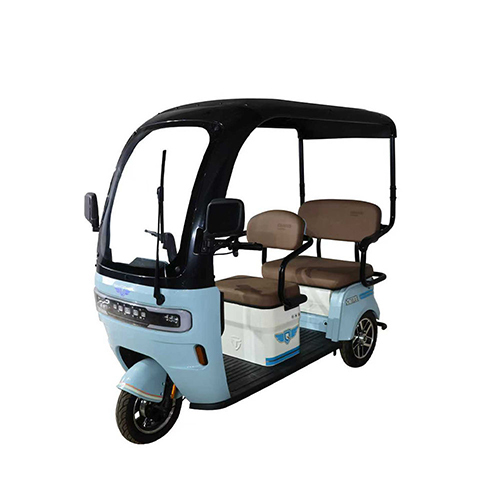 Electric Tricycle Modern Style Pedicab Tuk Mototaxi Open Body E Rickshaw