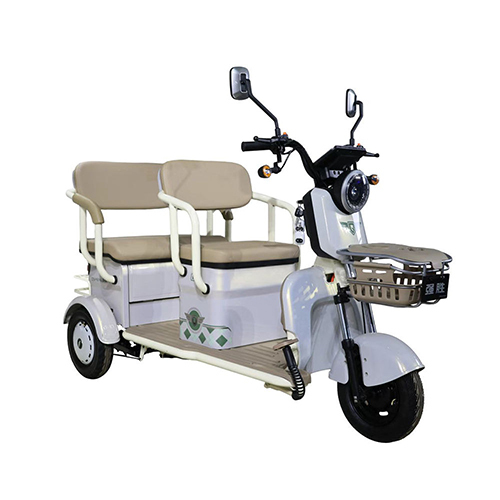 3 Wheel Scooter Electric Tricycle for Passenger with 2 Storage Boxes