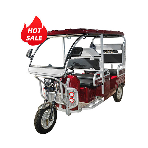 Electric Taxi Rickshaw Battery Operated Three Wheeler Bike for Passenger