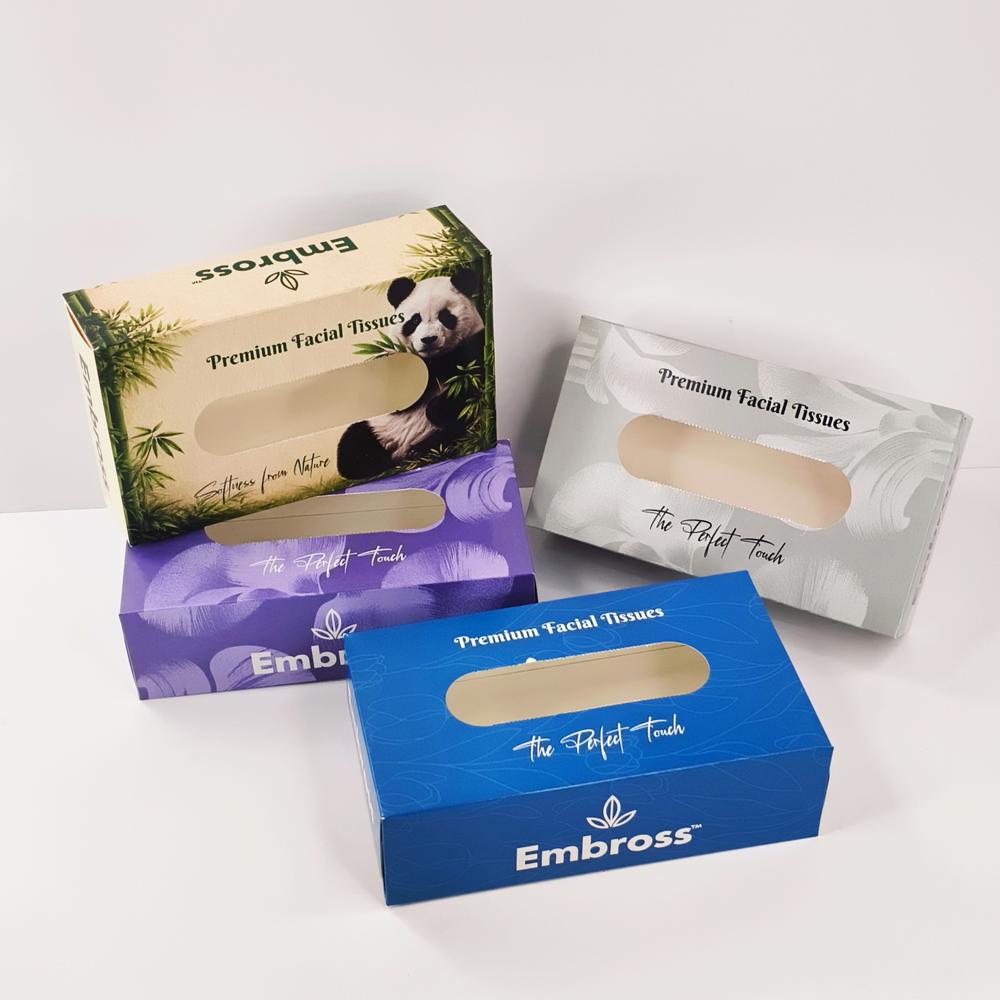 Tissue Packaging Box - Color: Multicolour