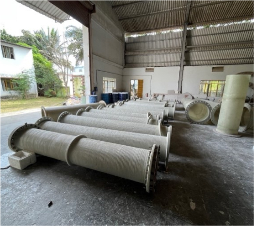 Industrial PPH-HDPE Filtrate Manifold for HBF