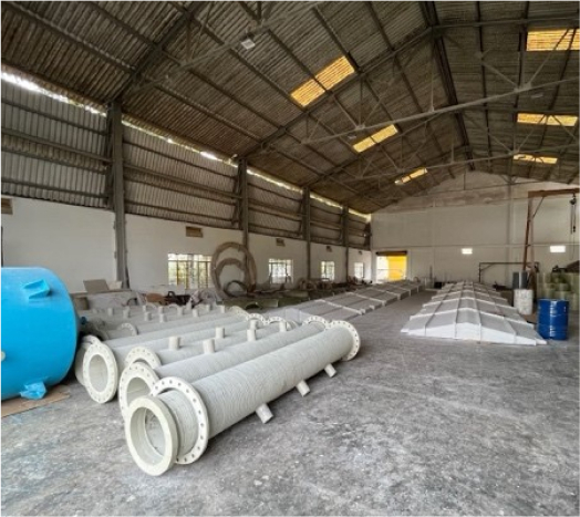Industrial PPH-HDPE Filtrate Manifold for HBF