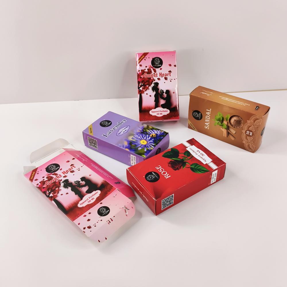 Perfume Packaging Box - Coating Type: Gloss Lamination Coating