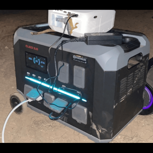 SR Portables Cleo 3.6 Off Grid Solar Inverter
