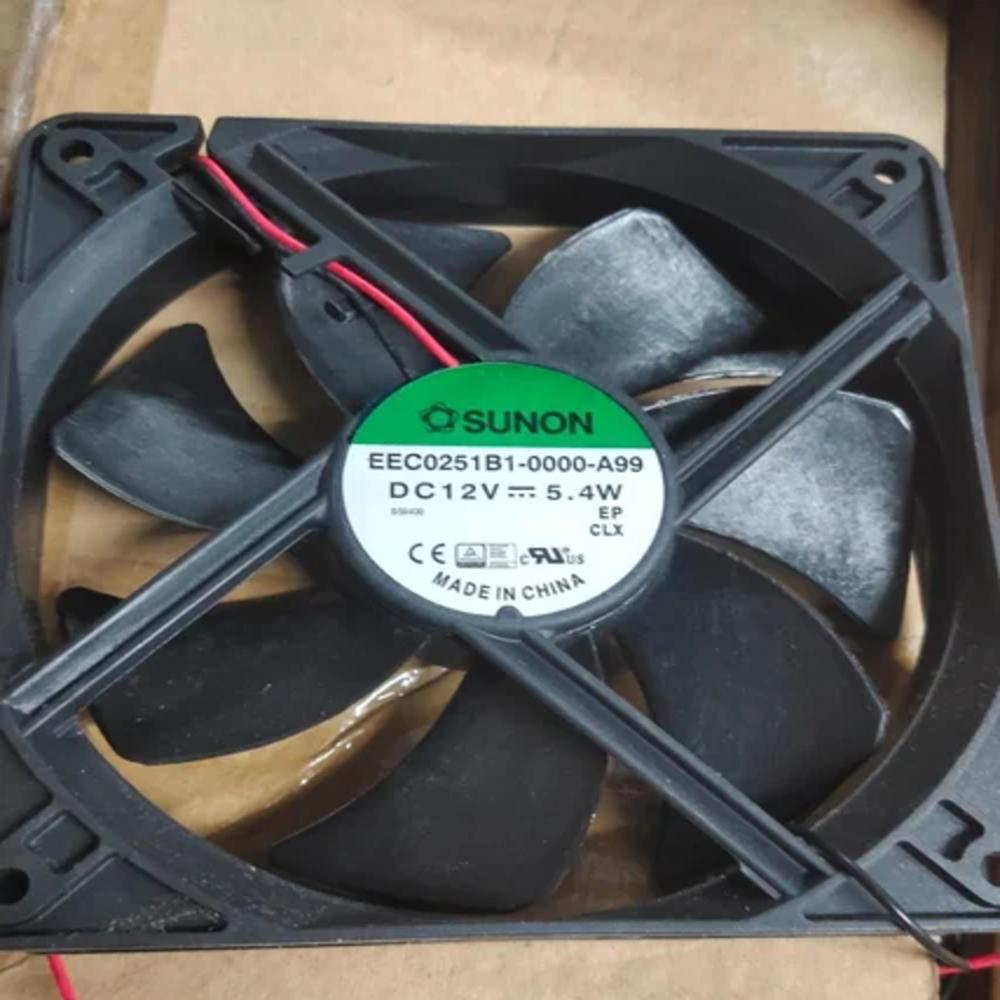 SUNON EEC0251B1-0000-A99 12V DC 5.4W 12025mm Ball Bearing Industrial Inverter Axial Cooling Fan