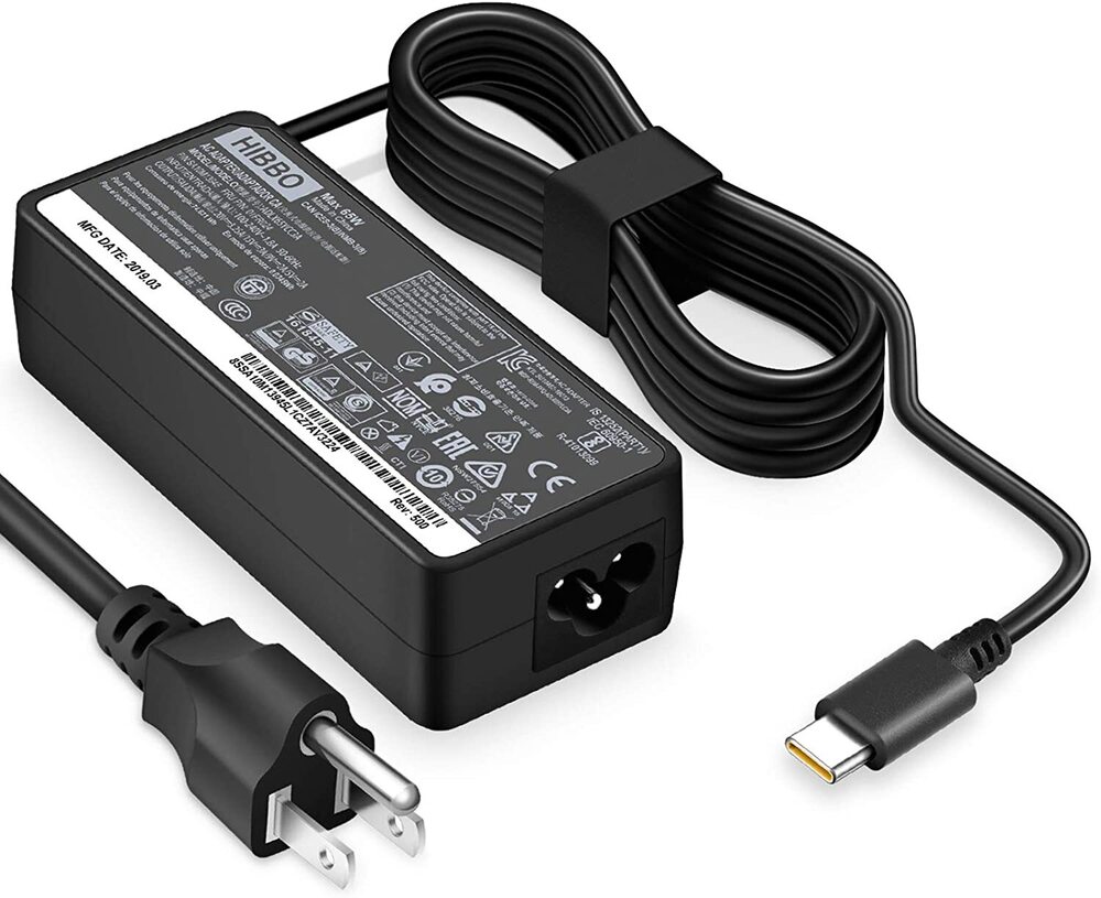 Power Adapter Charger for Lenovo Laptop Computer
