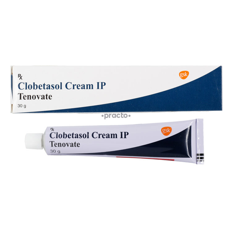 Tenovate Clobetasol Cream, Propionate Corticosteroid Skin Cream
