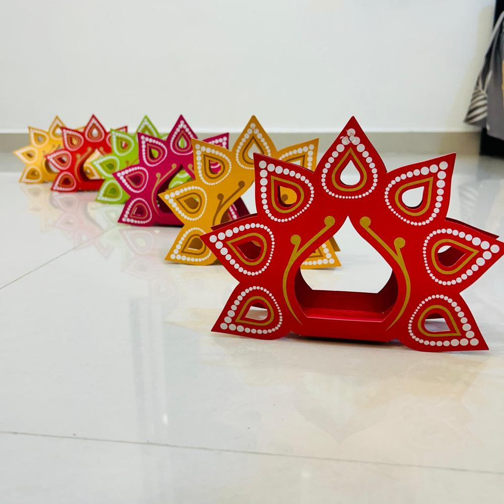 Mystic Lantern For Diwali - Color: Multicolour