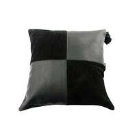 Minimalist Leather Cushion Cover - Color: Brown