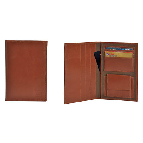 Lightweight Leather Travel Wallet