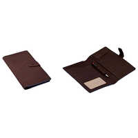 Deluxe Leather Travel Wallet - Color: Black