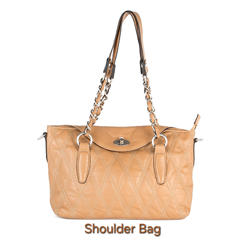 Ladies Shoulder Bag - Color: Black