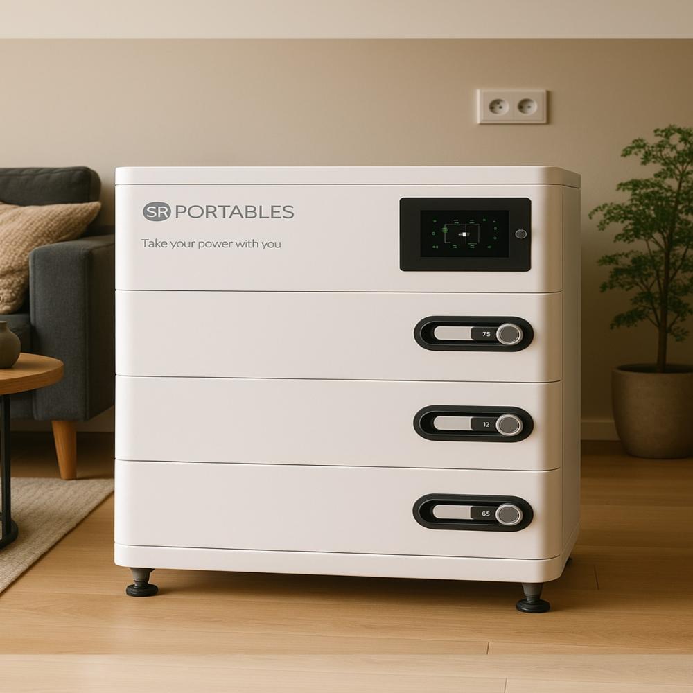 SR Portables 15 Kva Hyperion 3 Phase Portable Lithium Solar Generator