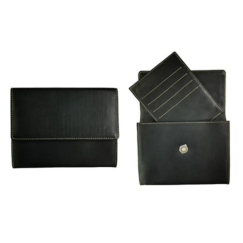 Ladies Black Leather Wallet
